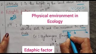 Edaphic factor in ecology  soil types  soil structure  humus  soil pH [upl. by Seigler]