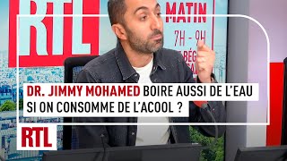 Dr Jimmy Mohamed  boire aussi de leau si on consomme de lalcool [upl. by Ennylhsa761]