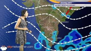 23052015  Skymet Weather Update [upl. by Ttezil773]