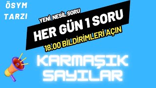 Karmaşık Sayı Soru Çözümü  karmaşık sayı [upl. by Itnaihc]