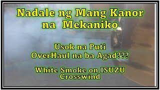 White Smoke on ISUZU Crosswind I Sportivo I Hilander I Resulta ng Maling Setting ng Injection Pump [upl. by Heck]