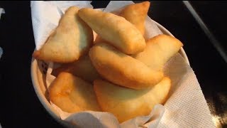 Panzerotti o frittelle pugliesi ricetta tradizione mangiar sano Monopoli Puglia Italia [upl. by Ettereve]