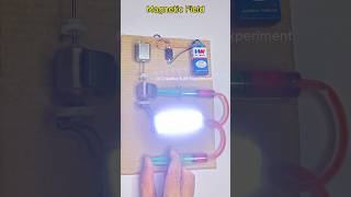 Magnetic Field Presence • Dc Motor  dcmotor tech youtubeshorts dcmotorproject [upl. by Aiekahs]