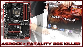 ASRock Fatal1ty B85 Killer Review  Unboxing  First Look  Recenzija [upl. by Dolph]