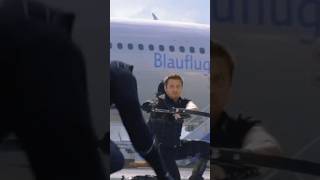 Airport Battle Scene  Black Panther vs Hawkeye shorts marvel captainamericacivilwar [upl. by Eahsed]