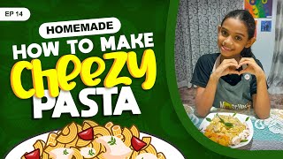 Easy Cheesy Pasta Recipe🧀🍝  Fun with Lashi [upl. by Attalanta]