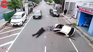 199 SHOCKING Car Crashes Moments Compilation 2024 Idiots in Cars Caught On Camera 2 [upl. by Sonnie]