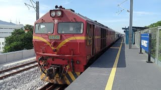 Part 1 27052022 KTM Kempas Baru  Kluang Train Trip To The North Journey [upl. by Bullion]