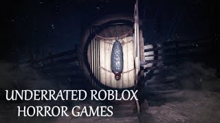 Underrated Roblox Horror Games [upl. by Denver746]