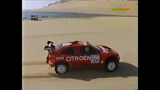 1993 Pharaohs Rally Raid  Stage 12  Citroen ZX  Mitsubishi Pajero  Eurosport [upl. by Vitek]