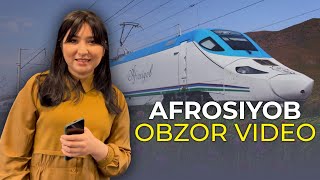 AFROSIYOB quotOBZORquot VIDEO  AFROSIYOBDA SAYOHAT  VLOG [upl. by Ylrebmek549]