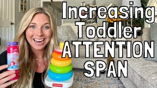 HOW TO INCREASE A CHILDS ATTENTION SPAN AT HOME Speech Therapy Activities to Improve Attention [upl. by Etnovaj]