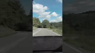 Chianti Fall season a road trip with my Tesla Model Y Part 9 tesla modely shorts [upl. by Efren59]