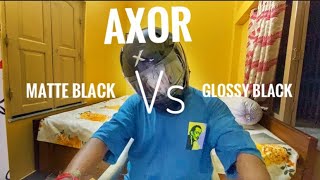 Unboxed Axor glossy black and matte black helmet  tips to find best helmet fit  axorhelmets gym [upl. by Nidorf]