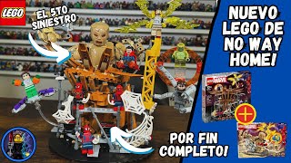 NUEVO LEGO de SpiderMan No Way Home  Review  Minifigs [upl. by Mauricio]