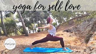 yoga for self love  connect and find space within yourself during these uncertain times [upl. by Sined]