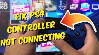 How To Fix PS4 Controller Not Connecting To PS4  2023 Tutorial [upl. by Rufus]