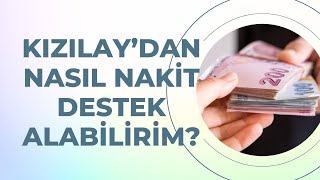 KIZILAY SOSYAL YARDIM BAŞVURU FORMU NASIL DOLDURULUR [upl. by Eceinahs]