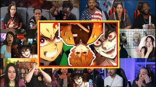 Demon Slayer Season 4 Episode 8 Reaction Mashup [upl. by Immot]