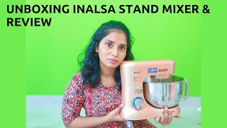 UNBOXING INALSA STAND MIXER amp Review in Tamil [upl. by Barnard]