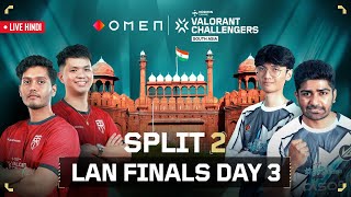 HINDI OMEN Valorant Challengers South Asia 2024  Split 2  Finals  Day 3 [upl. by Yenitsed884]