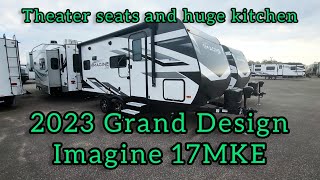 2023 Grand Design Imagine XLS 17MKE travel trailer walkthrough [upl. by Heti]