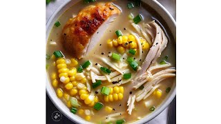 Chicken corn soup By zaiqanuskhafusion [upl. by Eidarb923]