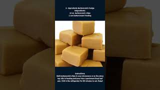 2 Ingredients Butterscotch Fudge [upl. by Branham]