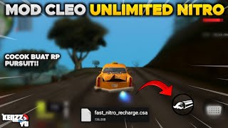 SHARE MOD CLEO UNLIMITED NITRO  GTA SAMP ANDROID [upl. by Eirameinna]