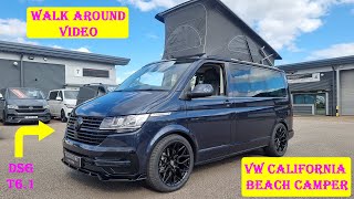 vw transporter california beach pop top camper modified off grid [upl. by Nirihs253]