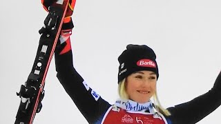 Mikaela Shiffrin  3nd place  Giant Slalom  Tremblant  2023 [upl. by Grimaud]