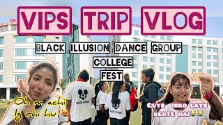 Trip to VIPSVivekananda Institute of Professional Studies  VIPS FEST  entertainment vlog [upl. by Wons]