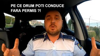 Unde poti SA CONDUCI mașina daca NU ai PERMIS de conducere [upl. by Bourn]