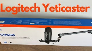 Logitech for Creators Blue Yeticaster Radius III Shockmount Unboxing [upl. by Samul907]