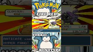 Pokemon Fire RedNormal MonotypeLorelei [upl. by Alikahs89]