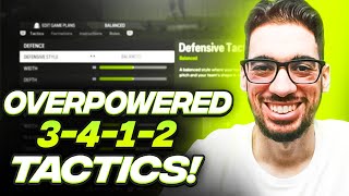 BEST META 3412 FORMATION amp CUSTOM TACTICS  FC 24 Ultimate Team [upl. by Eiramave]