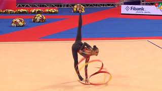 World Cup Sofia 2019 Vlada Nikolchenko Ribbon EF [upl. by Aneetsirk863]