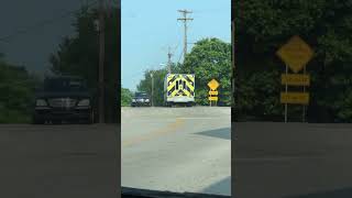 Emergency Response Wilmore KENTUCKY EMS at Railway Crossing [upl. by Jordison583]