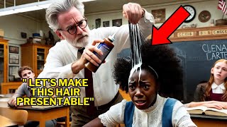 A Teacher Applied Permanent Glue To A Black Girls Hair What Happened Next Hed Never Forget [upl. by Auhoj]