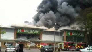 Aylesford Homebase Burns Down [upl. by Elletse]