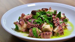 OctopusOktopus SalatOctopus Saladvorbereiten amp zubereitenInsalata di Polpo [upl. by Ahseniuq999]