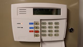 Security Alarm System Test  Honeywell Vista [upl. by Navek581]