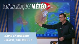 Chronique météo 2  12 novembre  Vendée Globe 2024 [upl. by Eniamahs]