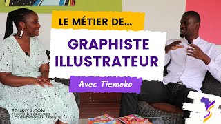 Le métier de Graphiste Illustrateur avec Tiemoko Sylla  tiemsylla [upl. by Vladamar736]