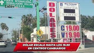 Dólar escala hasta los 19 90 en centros cambiarios [upl. by Town]