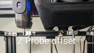 Quick Z Probe Offset Tuning 3dprinting [upl. by Helali]