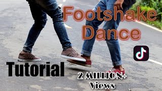 Tik Tok Footshake Challenge  Footshake Dance Tutorial [upl. by Myrtia]