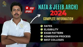 NATA amp JEE Mains Paper 2 2024 Updates  Dates Eligibility Exam Pattern Syllabus [upl. by Notgnirrac]