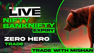 Live HeroZero Options Trading  Live Trading with Mishan [upl. by Ginsburg]