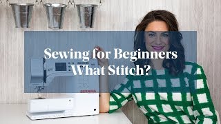 What Stitch Should I Use Sewing for Beginners [upl. by Ittam]